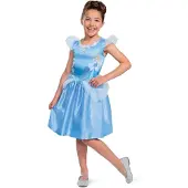 Disguise DISNEY Prinses - CINDERELLA, Cinderella Basic Plus , Maat S (5 - 6 jaar), Meisjes