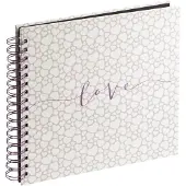 Hama Fotoalbum - - 00003831 - Beige/Wit - Spiralbinding - Stevig Karton