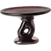 Ferm Living Damo Glazen middelpunt Dark Grape | Ø 21 cm