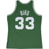 Mitchell & ness Shirt 'Boston Celtics' groen / wit