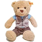 Steiff teddybeer Ben knuffel 30 cm beige pluche speelgoed.