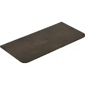Wiesbaden Topblad Sulora 120x48 cm Afgeronde Hoeken Bruin Eiken