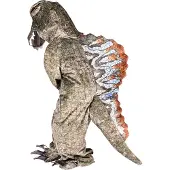 Den Goda Fen Verkleedkledij Dinosaurus Kostuum Spinosaurus - 98-104cm - 3-4 jaar - Bruin