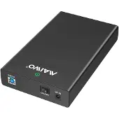 CoreParts MAIWO K3568A, HDD/SSD-behuizing, 2.5/3.5", SATA, 5 Gbit/s, USB-aansluiting, zwart