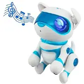 Bandai Newborn Jumping Puppy Pet Blauw Kinderen