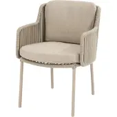 4 Seasons Outdoor 4SO Bernini dining tuinstoel latte - |