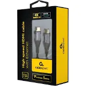 Gembird Premium HDMI kabel - versie 2.0 (4K 60Hz) - 7,5 meter