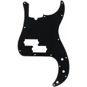 Fender Standard Precision Bass Pickguard, 13 Gaten, 3-Laags - Zwart