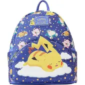 Loungefly Pokémon Mini Rugzak Sleeping Pikachu and Friends