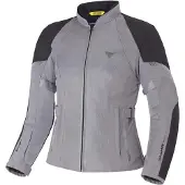 SHIMA Jet Waterproof Dames Grijs Textiele Motorjas Maat XS