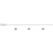 Eglo LED spotset EasyT, 3 stuks, GU10, 3 x 35W, kunststof, wit