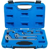 Bgs Spanner, Haaksleutelset, 35-120mm - 8 stuks (8542) (120 mm, 35 mm, 60 mm, 90 mm)