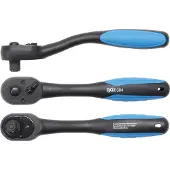Bgs Omkeerbare ratel, met kunststof bekleed Uitgang extern vierkant 12,5 mm (1/2") (1/2")