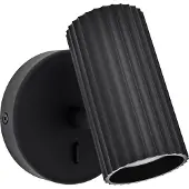 Eglo Portillo Wandlamp - GU10 - 11 cm - Zwart