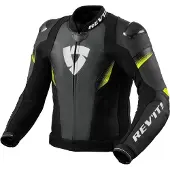 REV'IT! REV’IT! Control Zwart Neon Geel Motorjas Maat 48