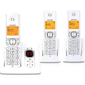 Alcatel F530 DECT-telefoon Nummerherkenning Grijs, Wit