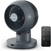Rowenta Tafelventilator Turbo Swift Compact QV2540F0 Blauw Grijs