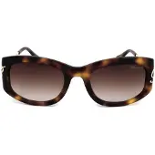 Blumarine Zonnebril SBM779 53/22/125 Donker glanzend HAVEN VROUW SBM779