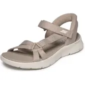 SKECHERS Go Walk Flex Sandal - Illuminate, vrijetijdsschoen, dames, wit