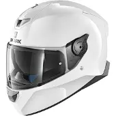 Shark D-Skwal 2 Blank Wit Azuur WHU Integraalhelm Maat XS