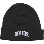 Mister tee Muts 'New York' zwart / wit
