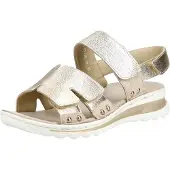 Ara Sandalen met riem zilver