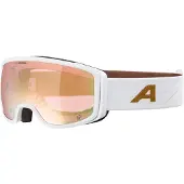 Alpina Skibril Bivio Q White/Gold Matt
