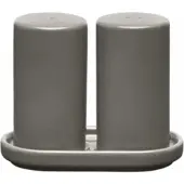 Blomus Peper- en zoutstel Pilar Pewter 11 cm