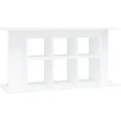vidaXL Aquariumstandaard 120x40x60 cm bewerkt hout wit