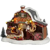 Luville Santa garage b/o l22xb15xh16 cm