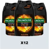 Palmolive 12x Men Intense Douchegel 5in1 Spice Up 250 ml