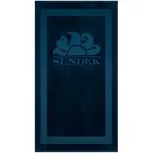 Sundek Jacquard Terry Logo And Frame Handdoek