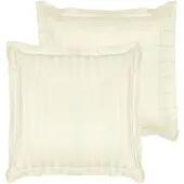De Witte Lietaer Zygo Kussensloop - 100% Katoen-satijn - 50x60 - Ivory
