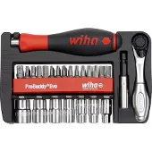 Wiha Bit- en dopsleutelset ProBuddy Evo 1/4" | in Doordachte gereedschapshouder | 40-delig - 46960