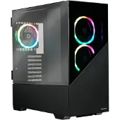 Enermax ECA-EK8-BB-ARGB PC Case K8 RGB Tempered Glass Mid-Tower ATX Black
