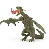 Papo Articulated groene draak figuur - Model 36006 - Voor kinderen vanaf 3 jaar
