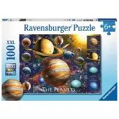Ravensburger The Planets XXL, 100 stukjes, Ruimte, vanaf 6 jaar