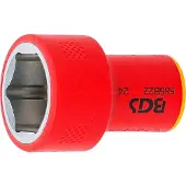 Bgs VDE dopsleutel, zeskant - 3/8 - 22 mm
