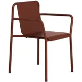 TIPTOE Panorama Buitenstoel With armrests | Brick Red