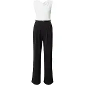 About You Jumpsuit 'Nina' zwart / wit