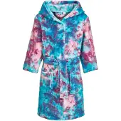 Playshoes Badjas blauw / turquoise / rosa / magenta