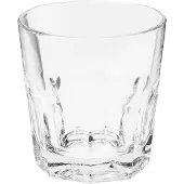 Excellent houseware Waterglazen - 4x - glas - transparant - 250 ml - vaatwasserbestendig
