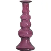 Kitsch Kitchen kandelaar gerycled glas roze