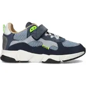 Ton & Ton Jongens Sneakers Boje - Blauw - Maat 32