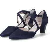 Gabor Pumps 'Pump Damen 01.363.16 Echtleder in blau' blauw