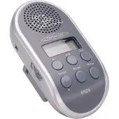 Security Plus BR 24 Fietsradio Zwart, Zilver