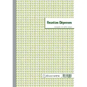 Exacompta 5x Doorschrijfpapier ontvangsten-uitgaven 29,7x21cm 50 bladen zelfkopiërend papier dupli - - 13500E