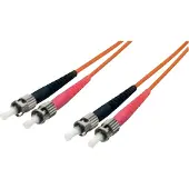 Equip 252231 FO Duplex Jumper ST/ST 9/125? 1,0m, yellow, LSOH