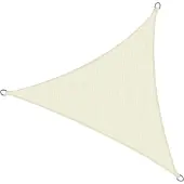 Sol Royal SolVision HS9 Schaduwdoek Driehoek 3x3x3m Creme Waterafstotend UV Bescherming