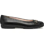 Geox ANNYTAH DAMES Ballerina's - ZWART - Maat 35